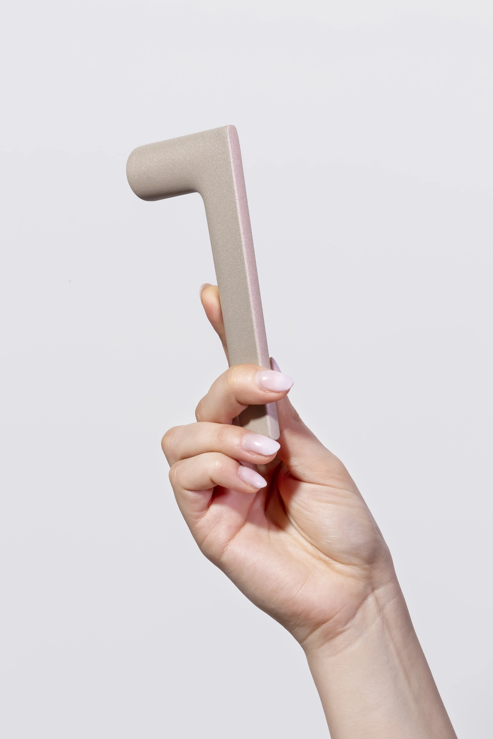 Klamka drzwiowa Beż matowy piaskowany VERUM Lieve