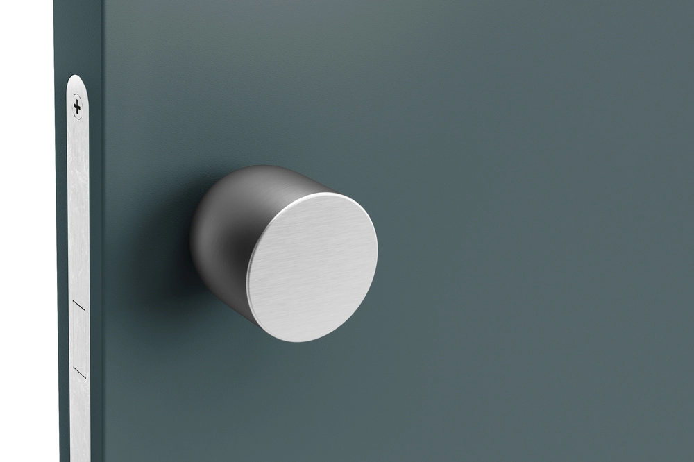 Gałka do drzwi Chrom satynowy (szczotkowany) VERUM Lui