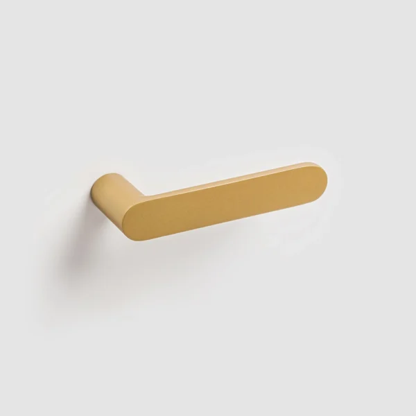 Klamka drzwiowa Złoto Satynowe VERUM Pure