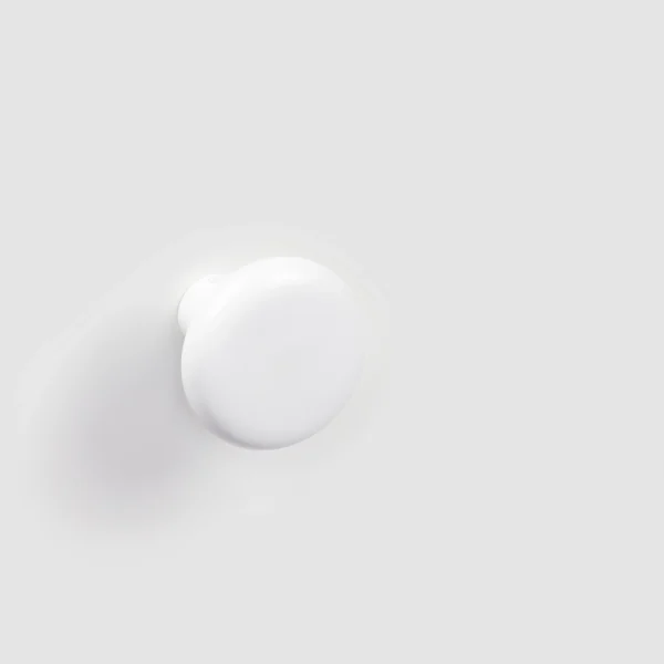 Gałka do drzwi Monviso Biała Soap