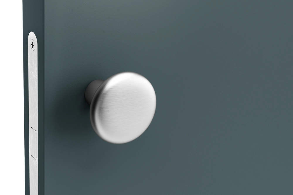 Gałka do drzwi Chrom satynowy (szczotkowany) VERUM Soap