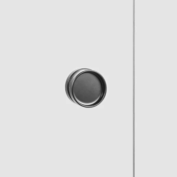 Klamka Etna Czarny VERUM Tondo do drzwi przesuwnych szklanych