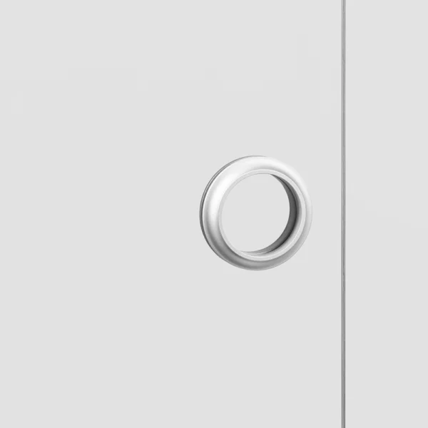 Klamka Szary z Mediolanu VERUM Vulcano do drzwi szklanych przesuwnych