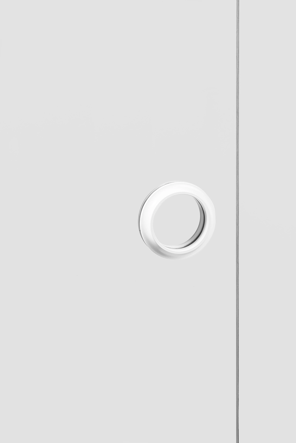 Klamka Monviso Biały VERUM Vulcano do drzwi przesuwnych szklanych