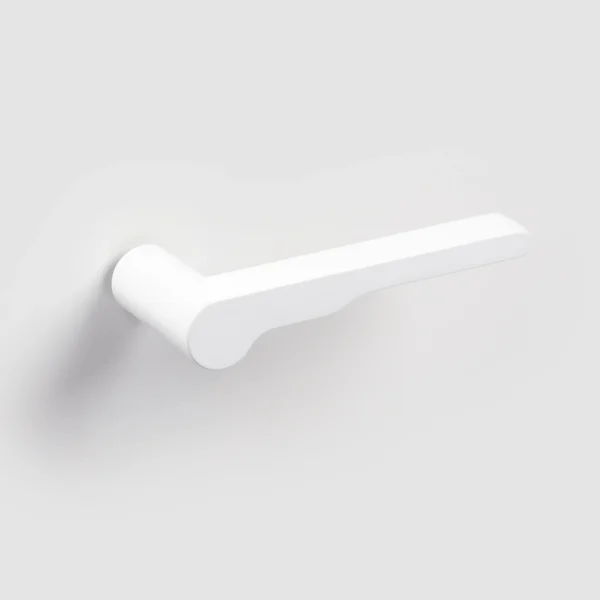 Klamka drzwiowa Biały mat VERUM Wind