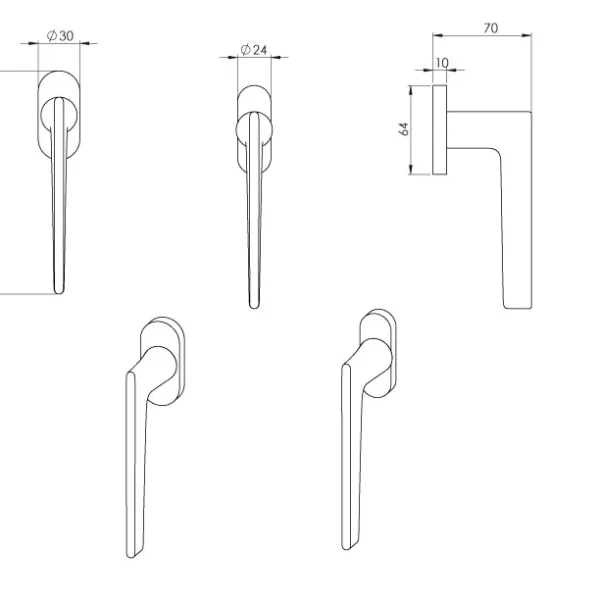 DK Mini Lieve Szary mat