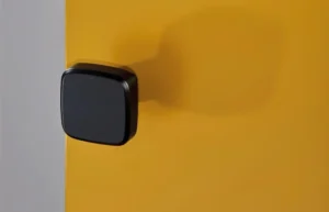 Gałka do drzwi czarny mat VERUM Cham