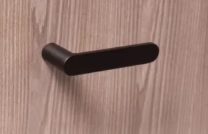 Klamka drzwiowa czarny mat VERUM Pure