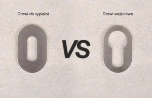 Drzwi wejściowe a drzwi do sypialni